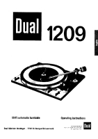 Dual 1209-Owners-Manual 